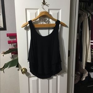Black dressy tank/blouse